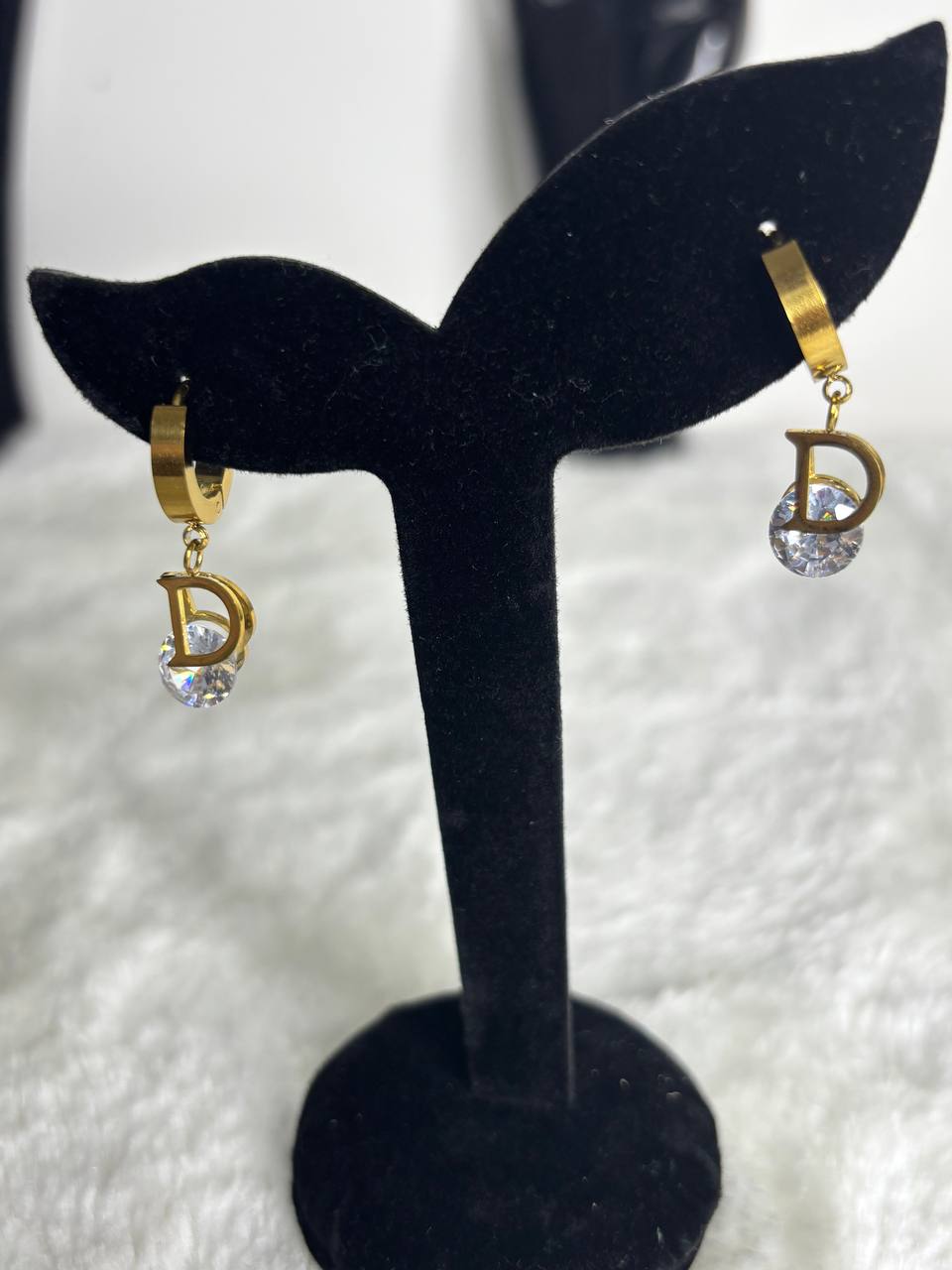 Boucles d’oreilles “Lettre d’Éclat”