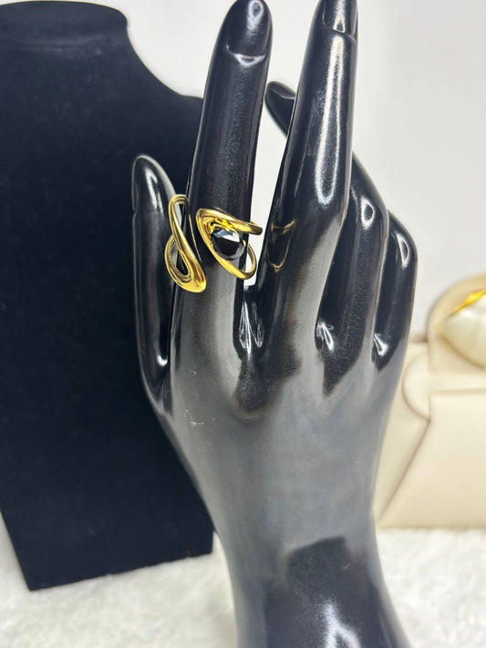 Bague “Éclipse Noire”