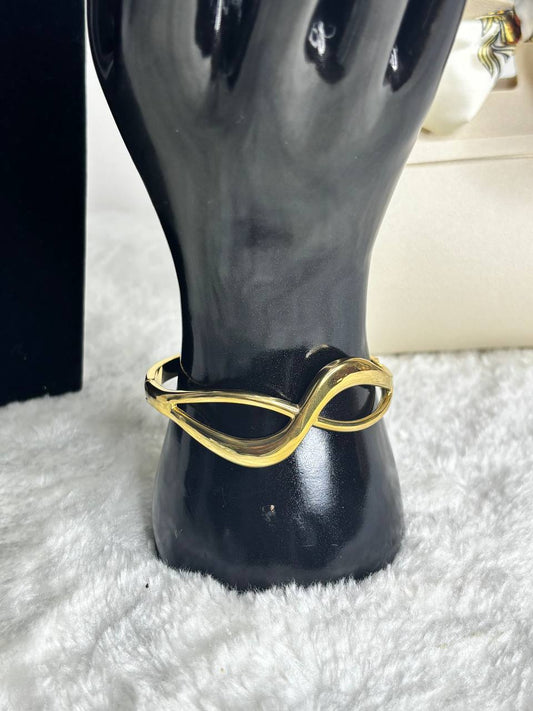 Bracelet Vague Dorée